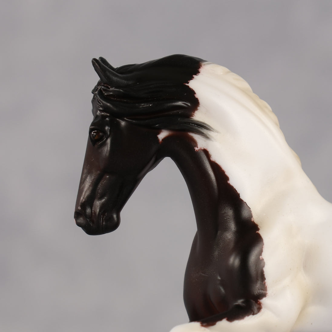 Dantes OOAK FCM Chip Friesian by Heather Bullach & Melanie Miller LHS26