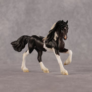 Dantes OOAK FCM Chip Friesian by Heather Bullach & Melanie Miller LHS26