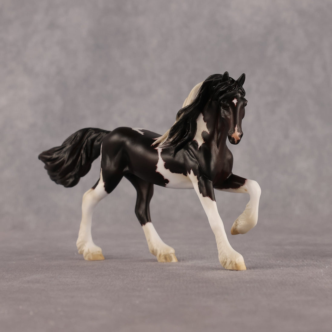 Dantes OOAK FCM Chip Friesian by Heather Bullach & Melanie Miller LHS26