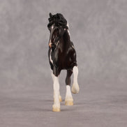 Dantes OOAK FCM Chip Friesian by Heather Bullach & Melanie Miller LHS26