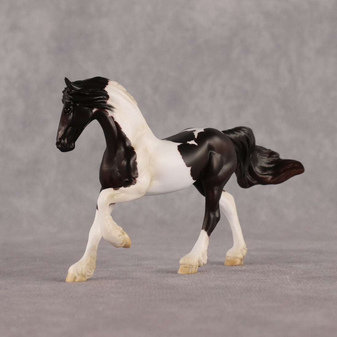 Dantes OOAK FCM Chip Friesian by Heather Bullach & Melanie Miller LHS26
