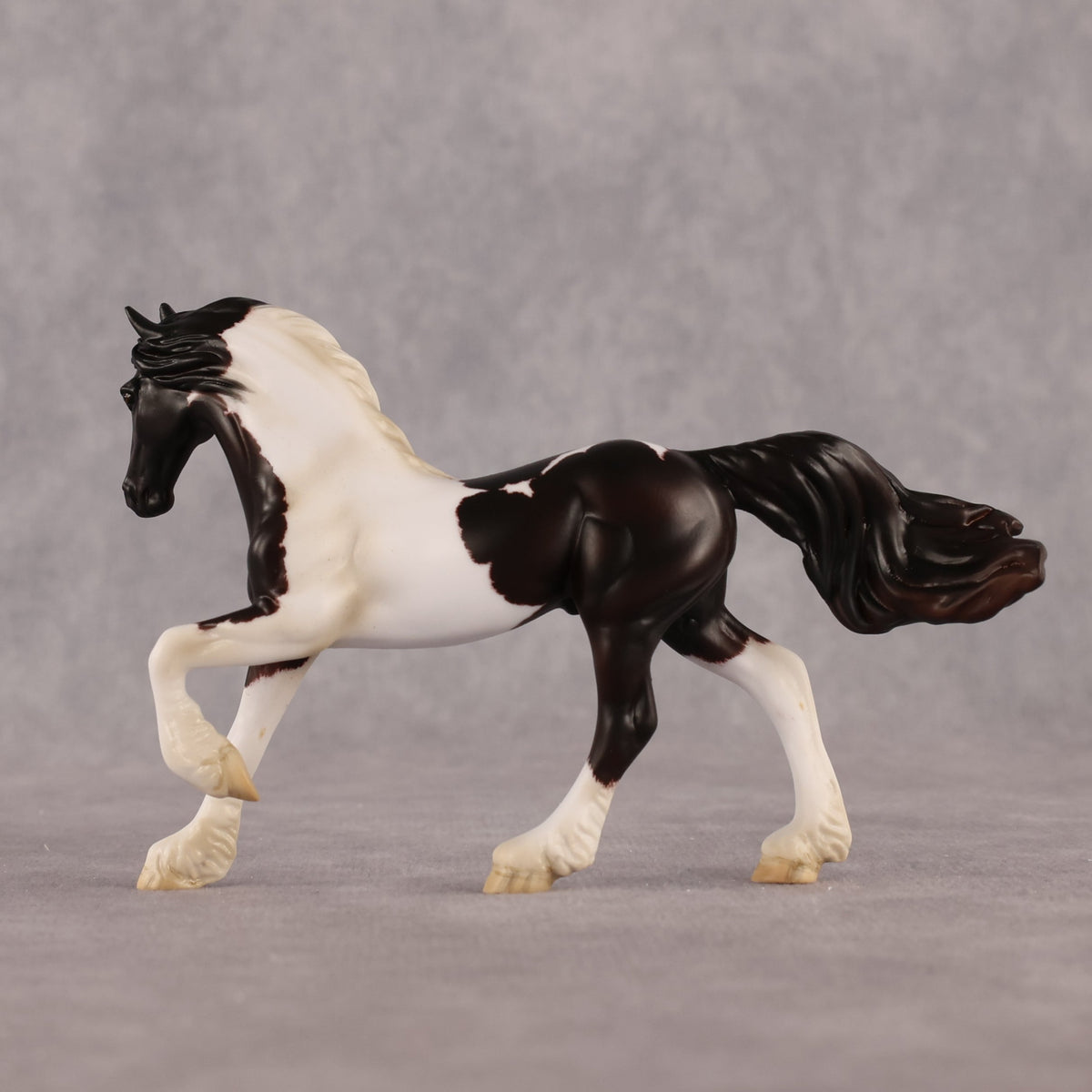 Dantes OOAK FCM Chip Friesian by Heather Bullach & Melanie Miller LHS26