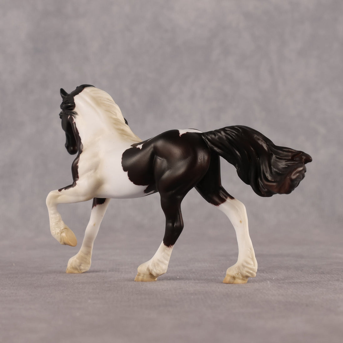 Dantes OOAK FCM Chip Friesian by Heather Bullach & Melanie Miller LHS26
