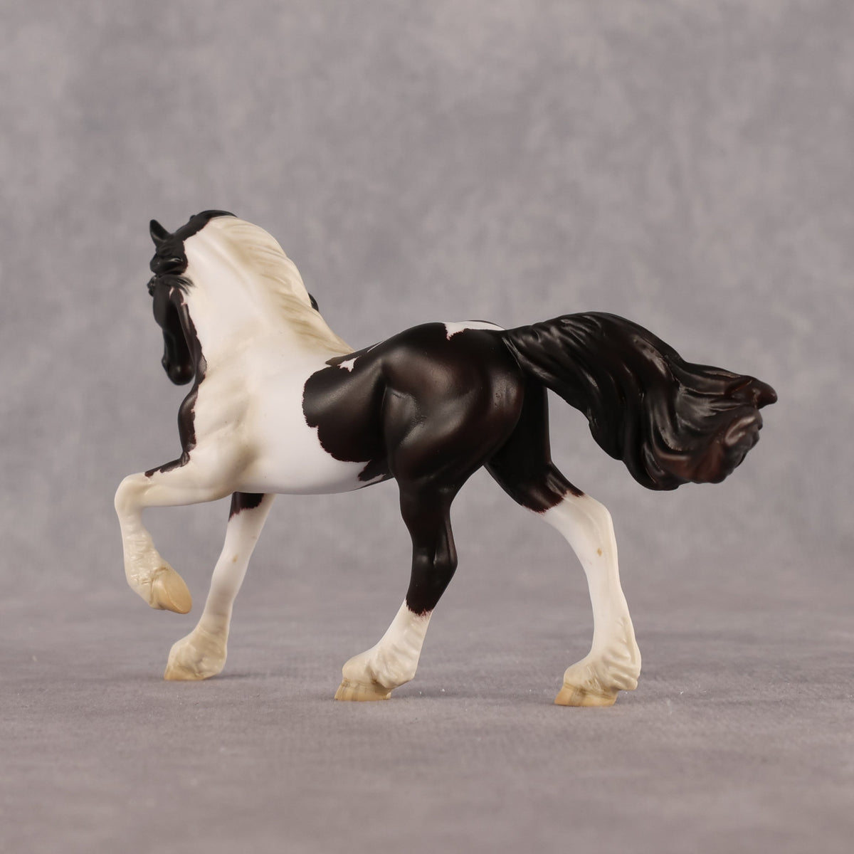 Dantes OOAK FCM Chip Friesian by Heather Bullach & Melanie Miller LHS26