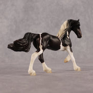 Dantes OOAK FCM Chip Friesian by Heather Bullach & Melanie Miller LHS26