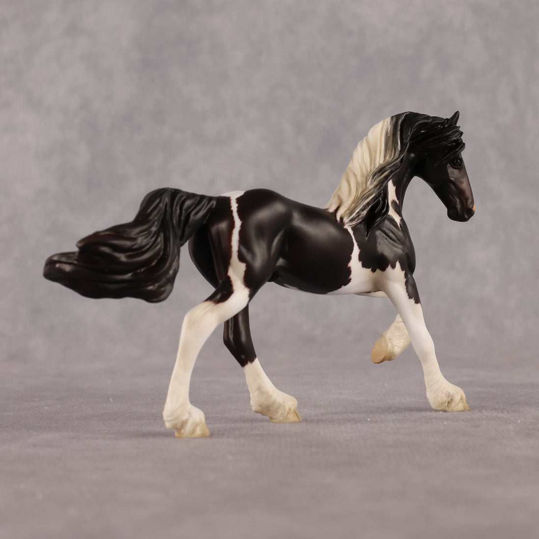 Dantes OOAK FCM Chip Friesian by Heather Bullach & Melanie Miller LHS26