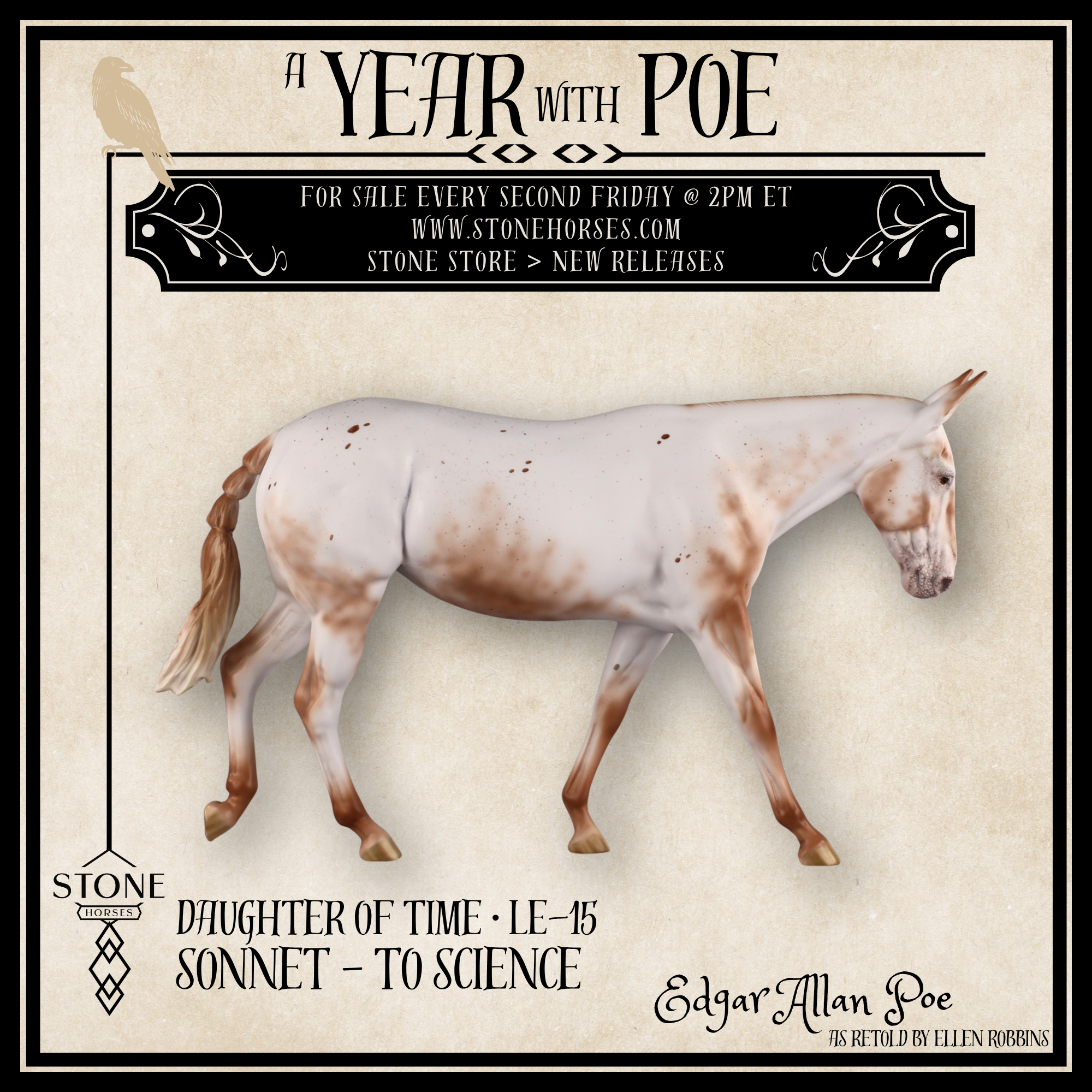 Daughter of Time LE-15 FCM Large Mule by Ellen Robbins YP26