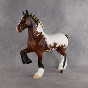 Dead Man's Flock OOAK Trotting Drafter by Alex Fortman DDOOAKs26