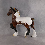 Dead Man's Flock OOAK Trotting Drafter by Alex Fortman DDOOAKs26