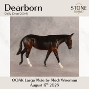 Dearborn OOAK Large Mule by Madi Wiseman DDOOAKs26