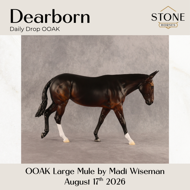 Dearborn OOAK Large Mule by Madi Wiseman DDOOAKs26