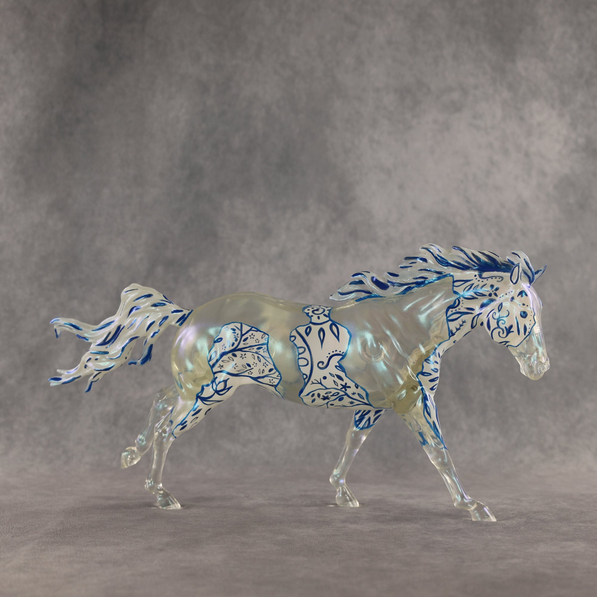 Delven OOAK FCM Clear Remington by Kristen Cermele GS26