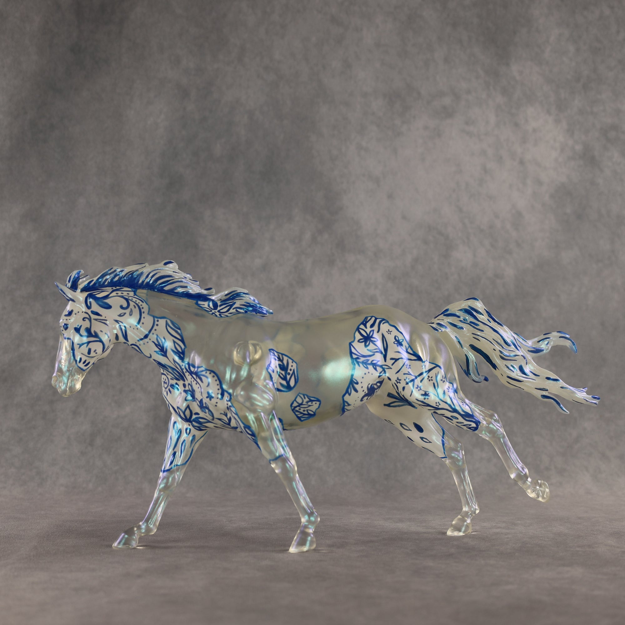Delven OOAK FCM Clear Remington by Kristen Cermele GS26