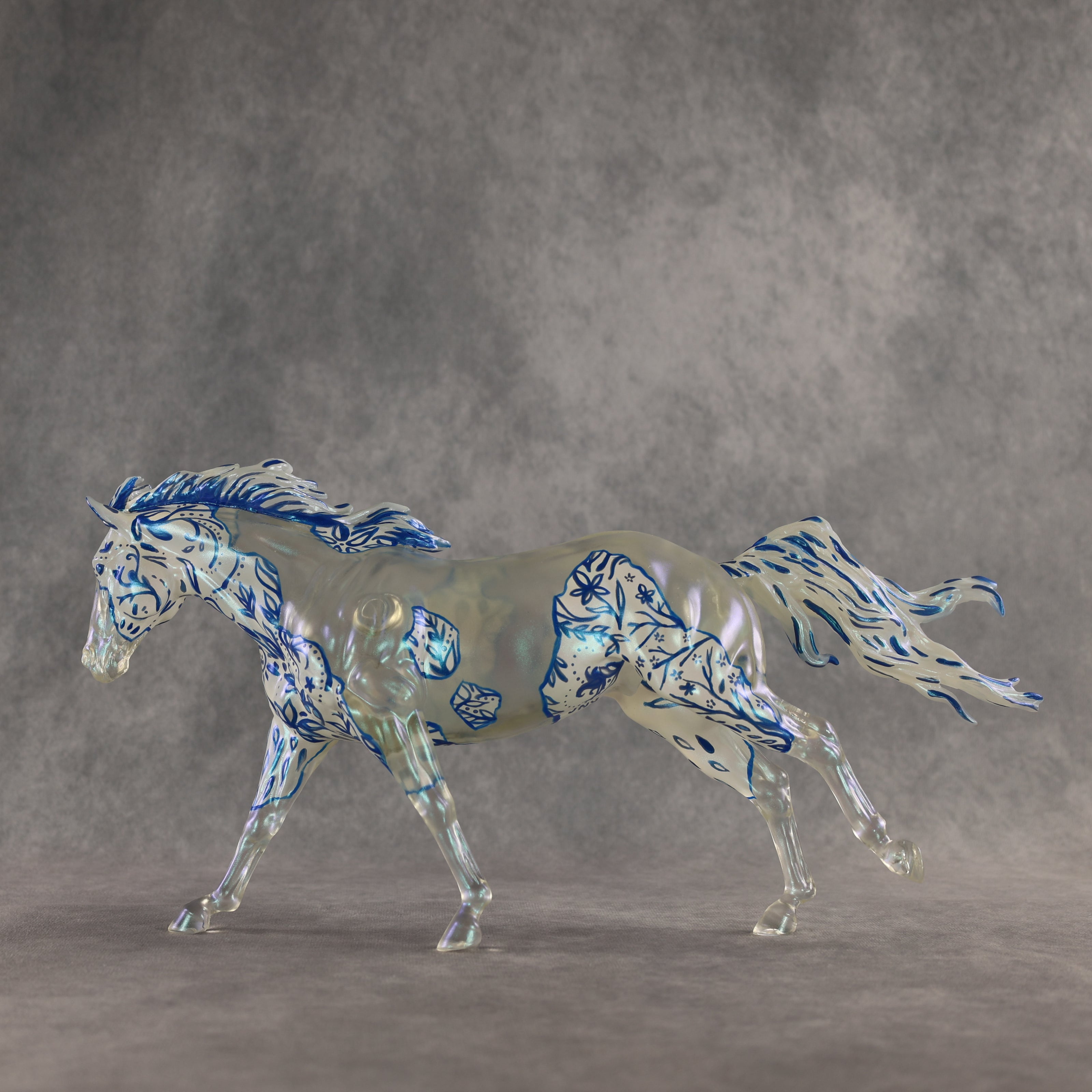Delven OOAK FCM Clear Remington by Kristen Cermele GS26