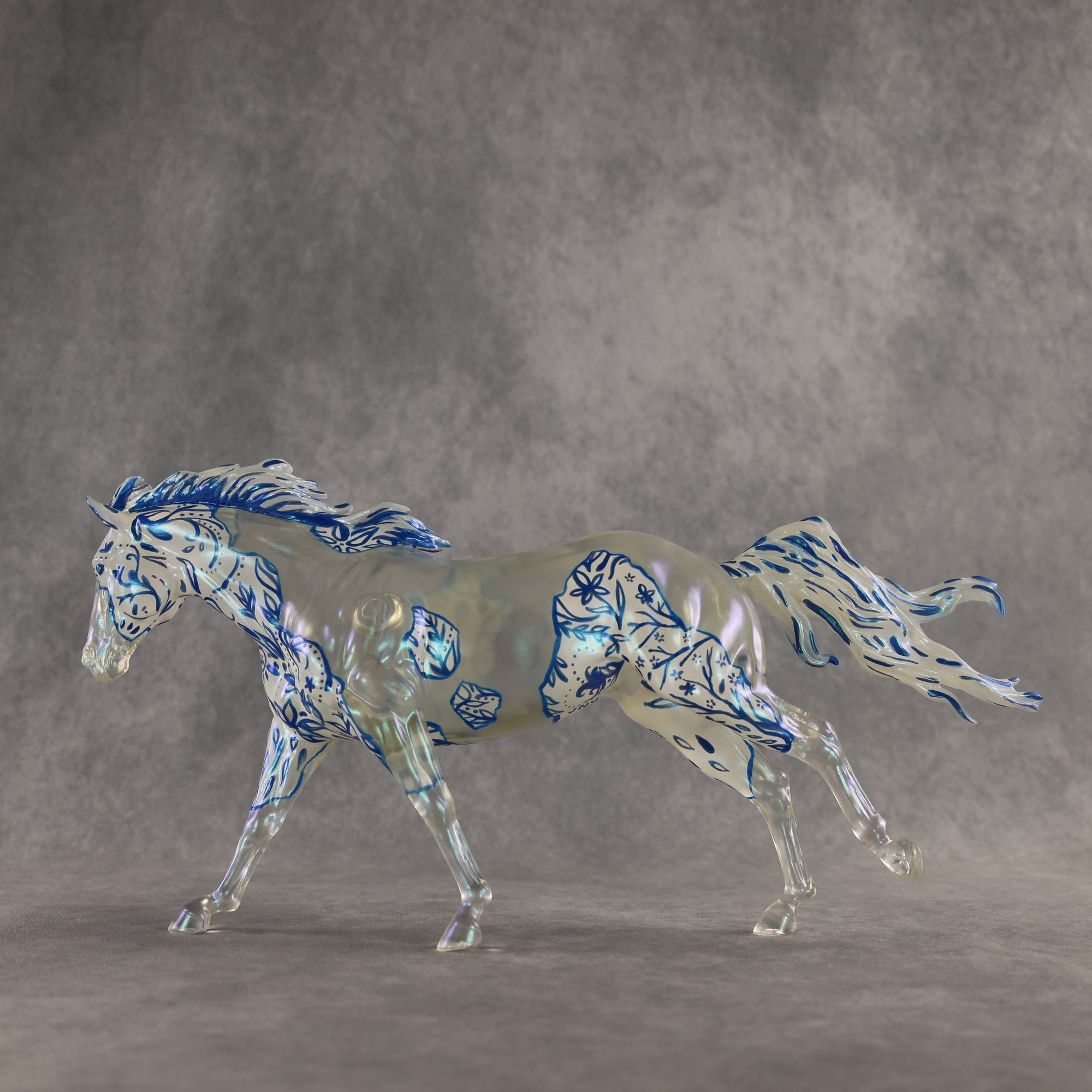 Delven OOAK FCM Clear Remington by Kristen Cermele GS26