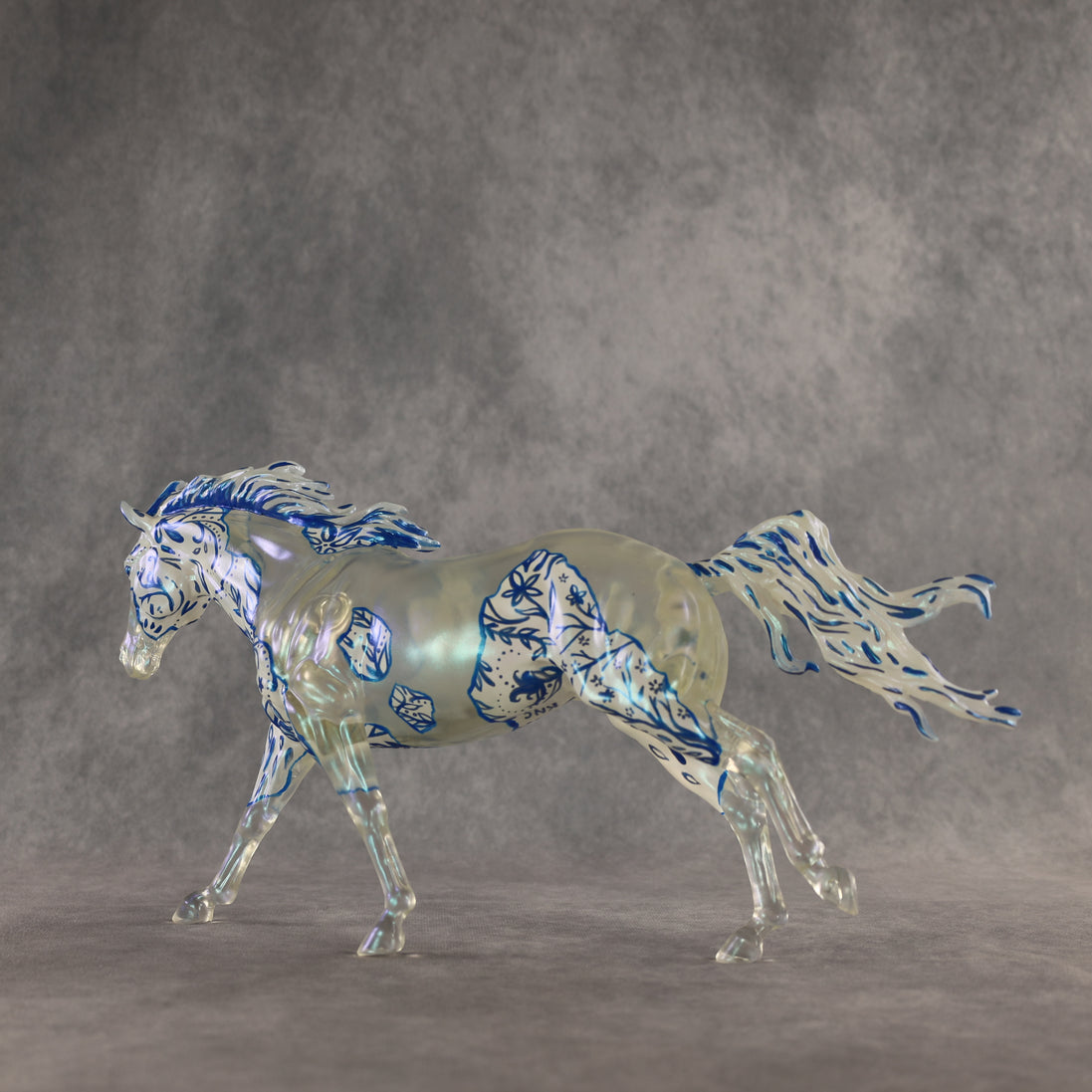 Delven OOAK FCM Clear Remington by Kristen Cermele GS26