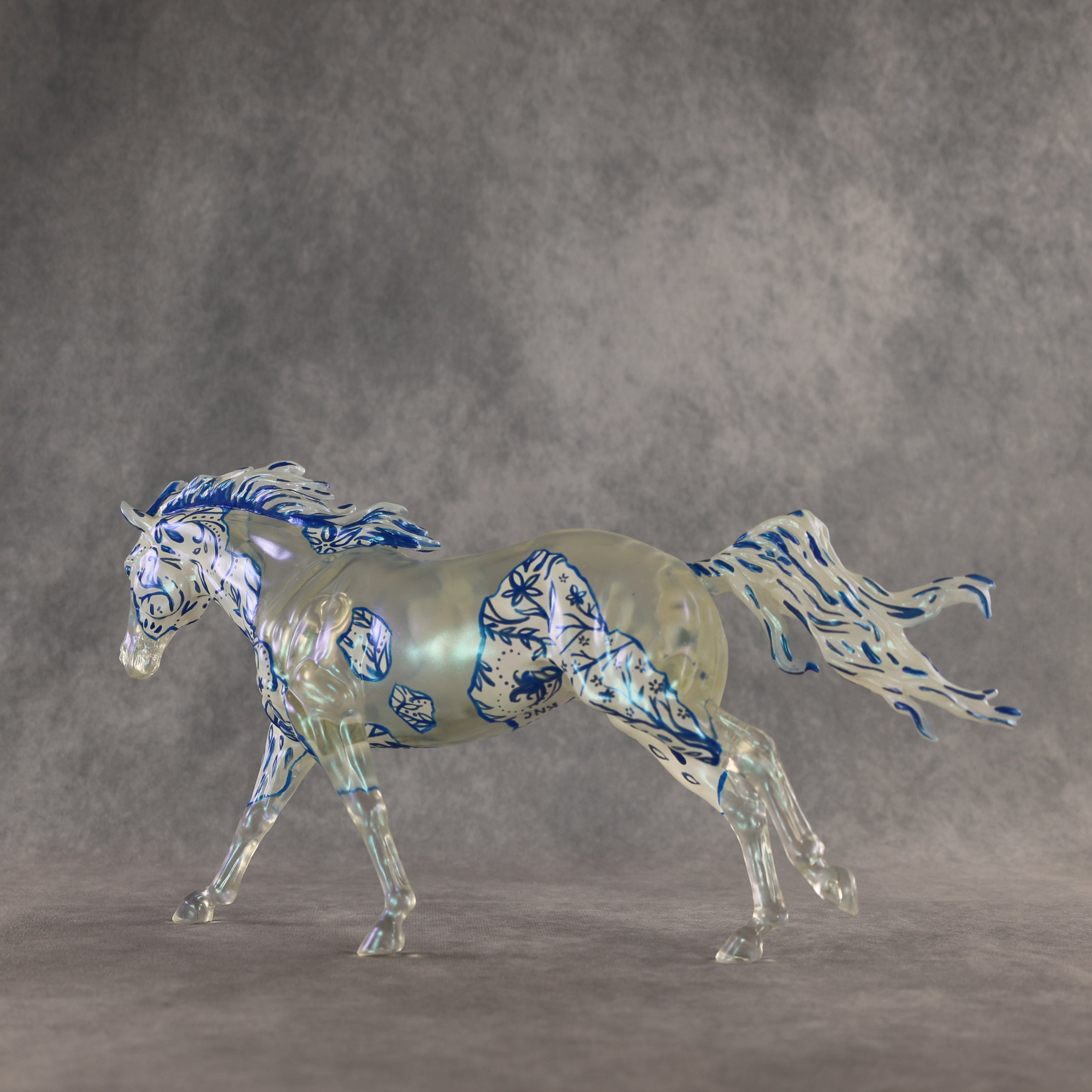 Delven OOAK FCM Clear Remington by Kristen Cermele GS26