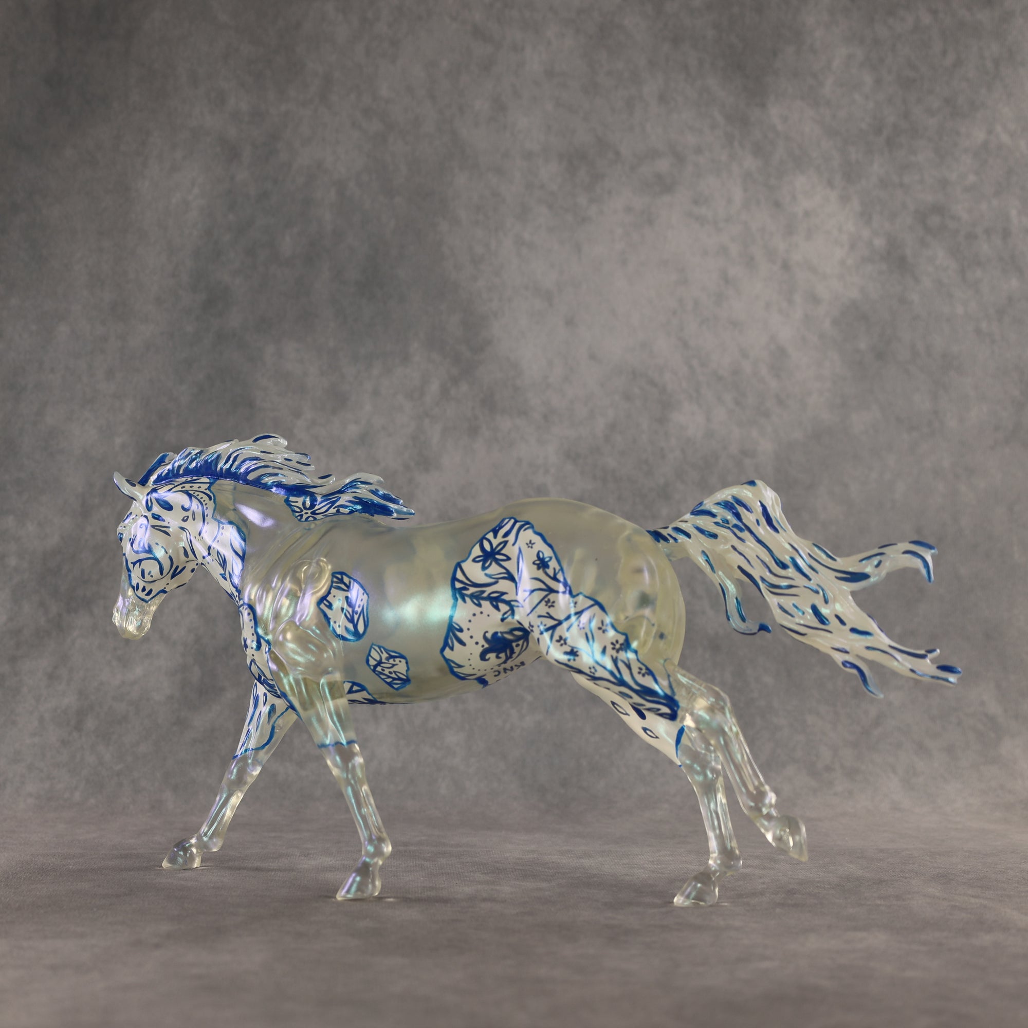 Delven OOAK FCM Clear Remington by Kristen Cermele GS26