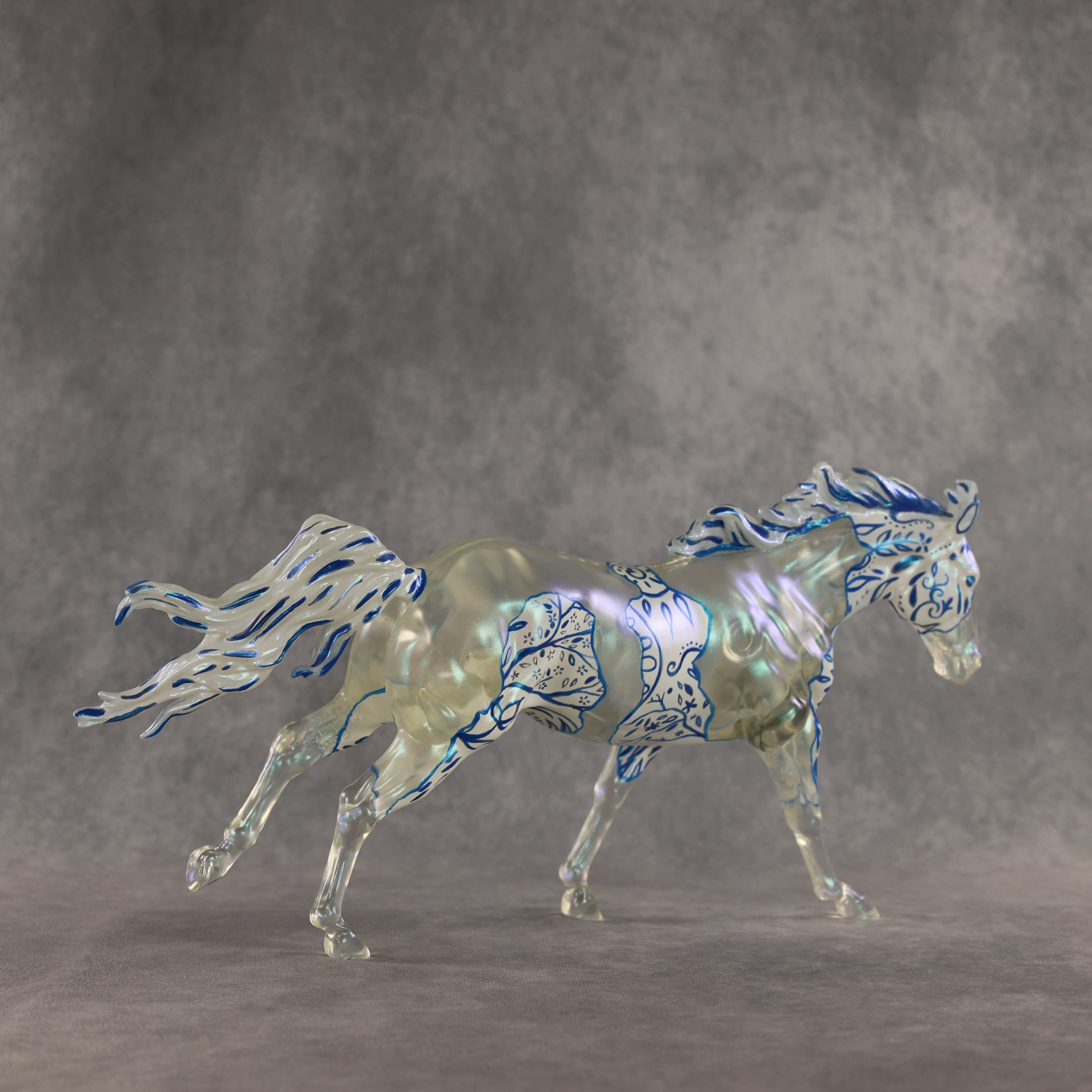 Delven OOAK FCM Clear Remington by Kristen Cermele GS26