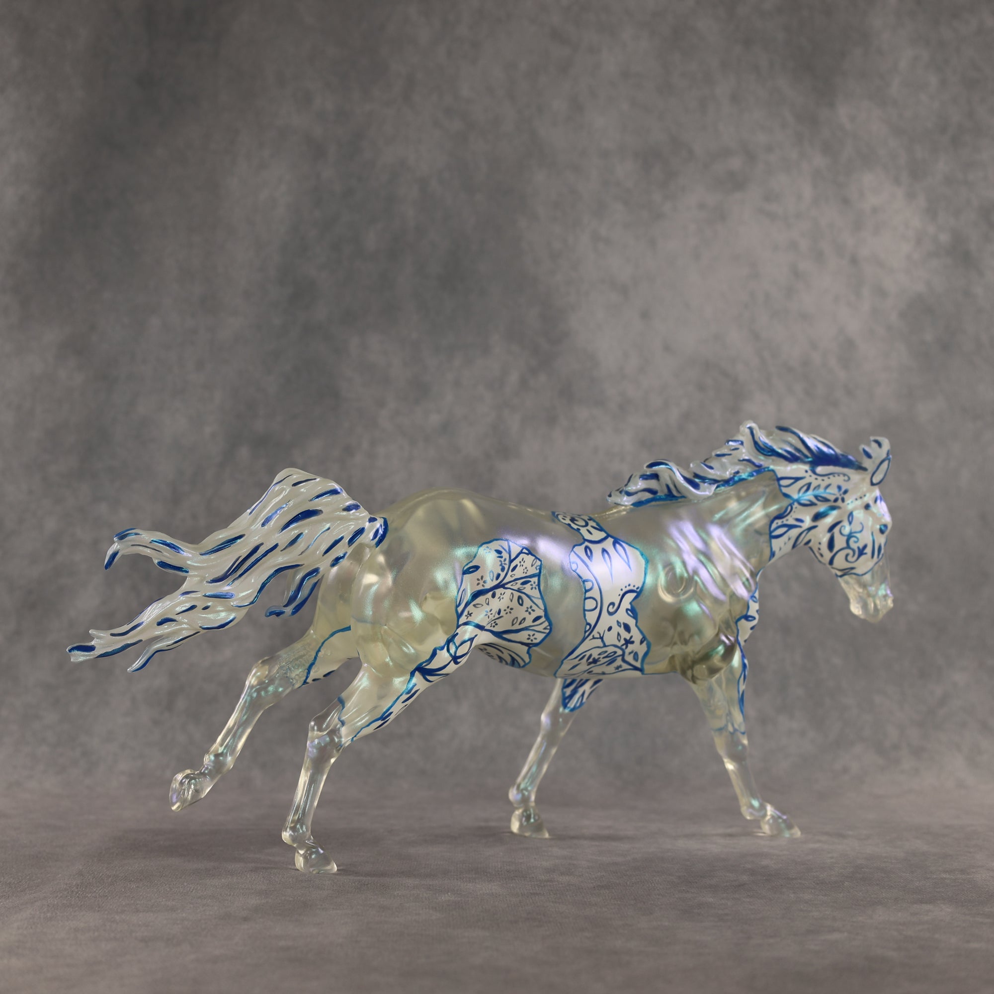 Delven OOAK FCM Clear Remington by Kristen Cermele GS26