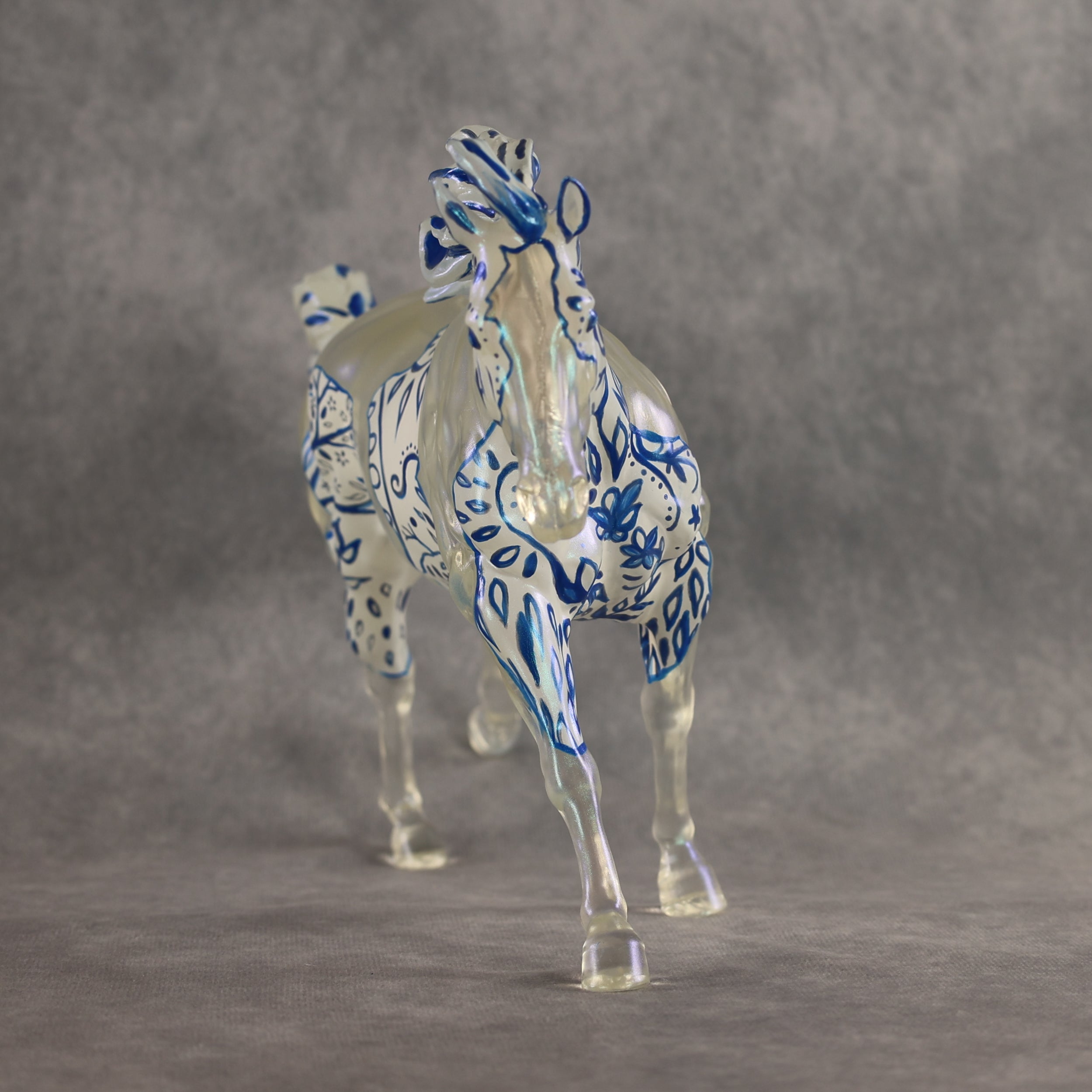 Delven OOAK FCM Clear Remington by Kristen Cermele GS26