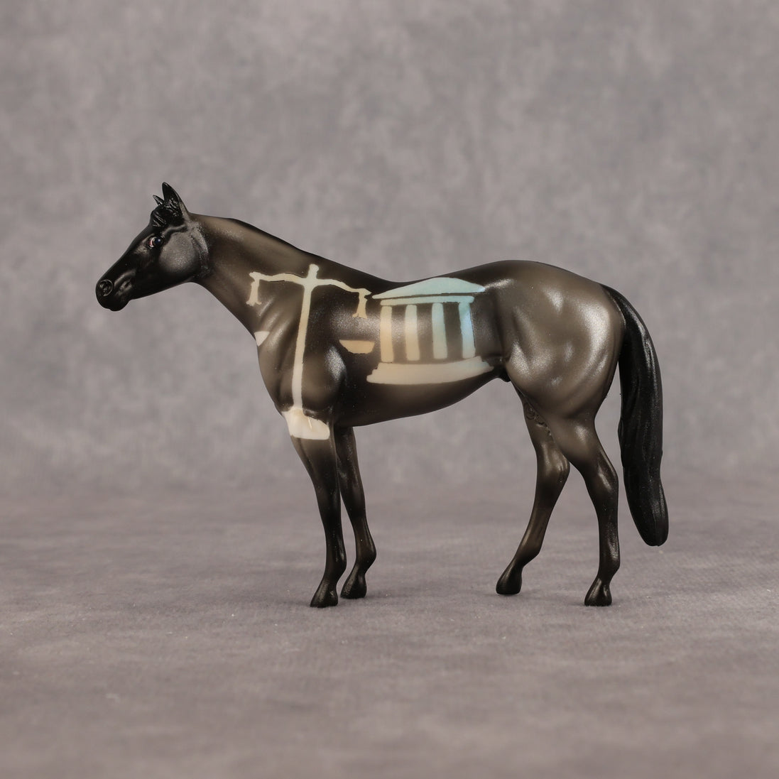 Dicaeosyne OOAK Chip Stock Horse by Enrique Duarte WC26