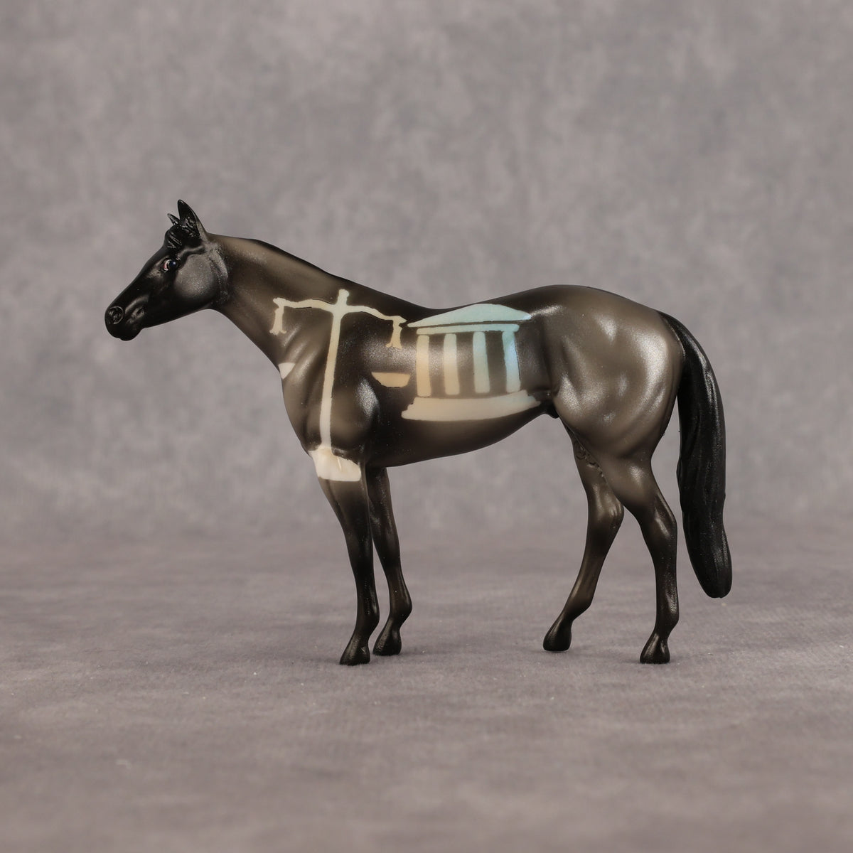 Dicaeosyne OOAK Chip Stock Horse by Enrique Duarte WC26