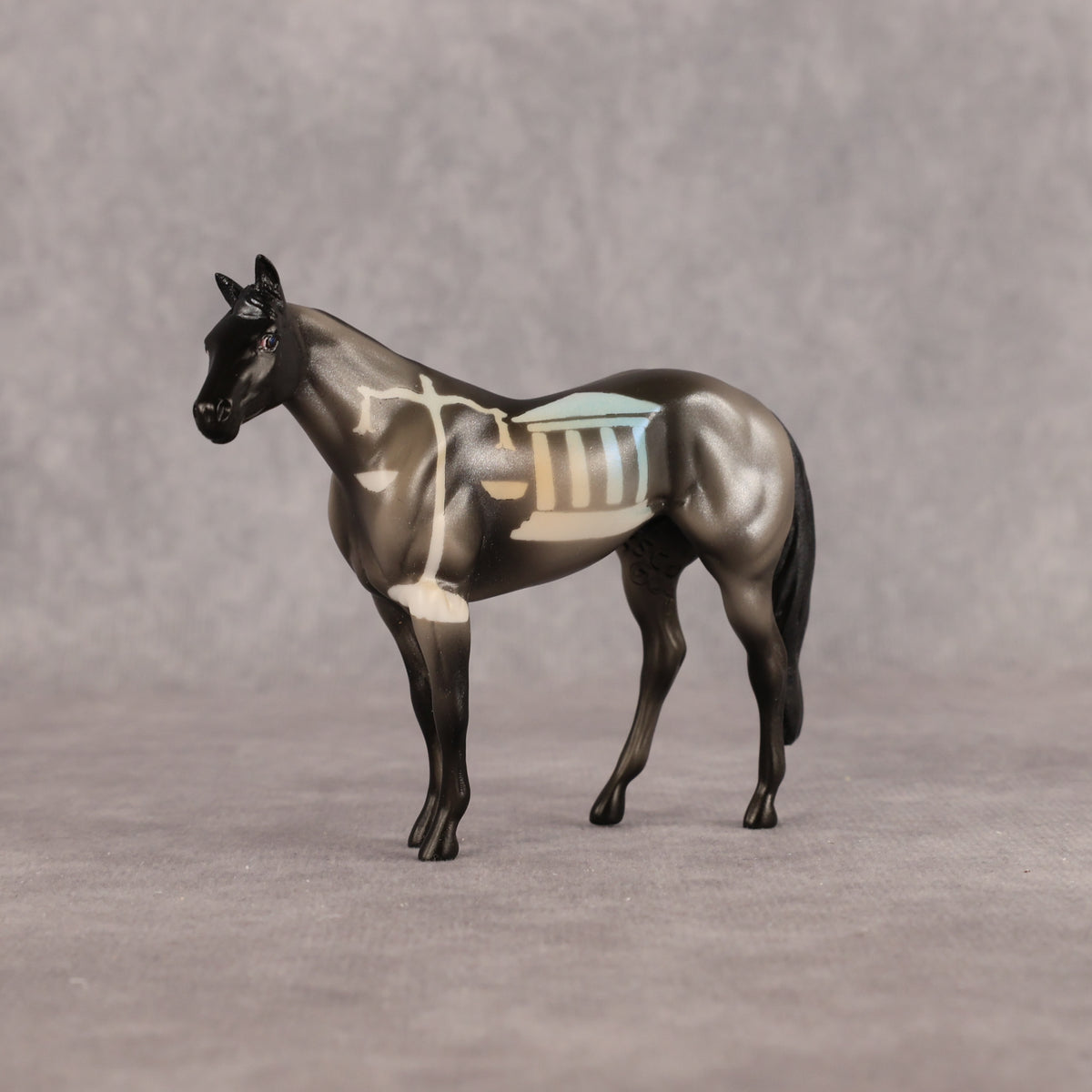 Dicaeosyne OOAK Chip Stock Horse by Enrique Duarte WC26