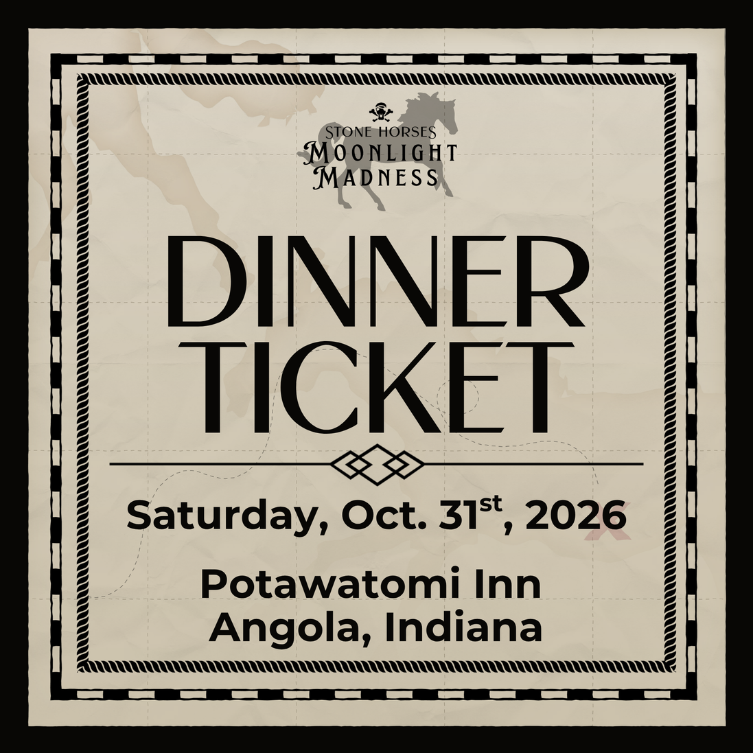 Moonlight Madness 2026 Saturday Buffet Dinner & Shipwreck Ball on October 31, 2026 MM26