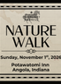 Moonlight Madness 2026 Nature Walk on November 1st 2026 MM26