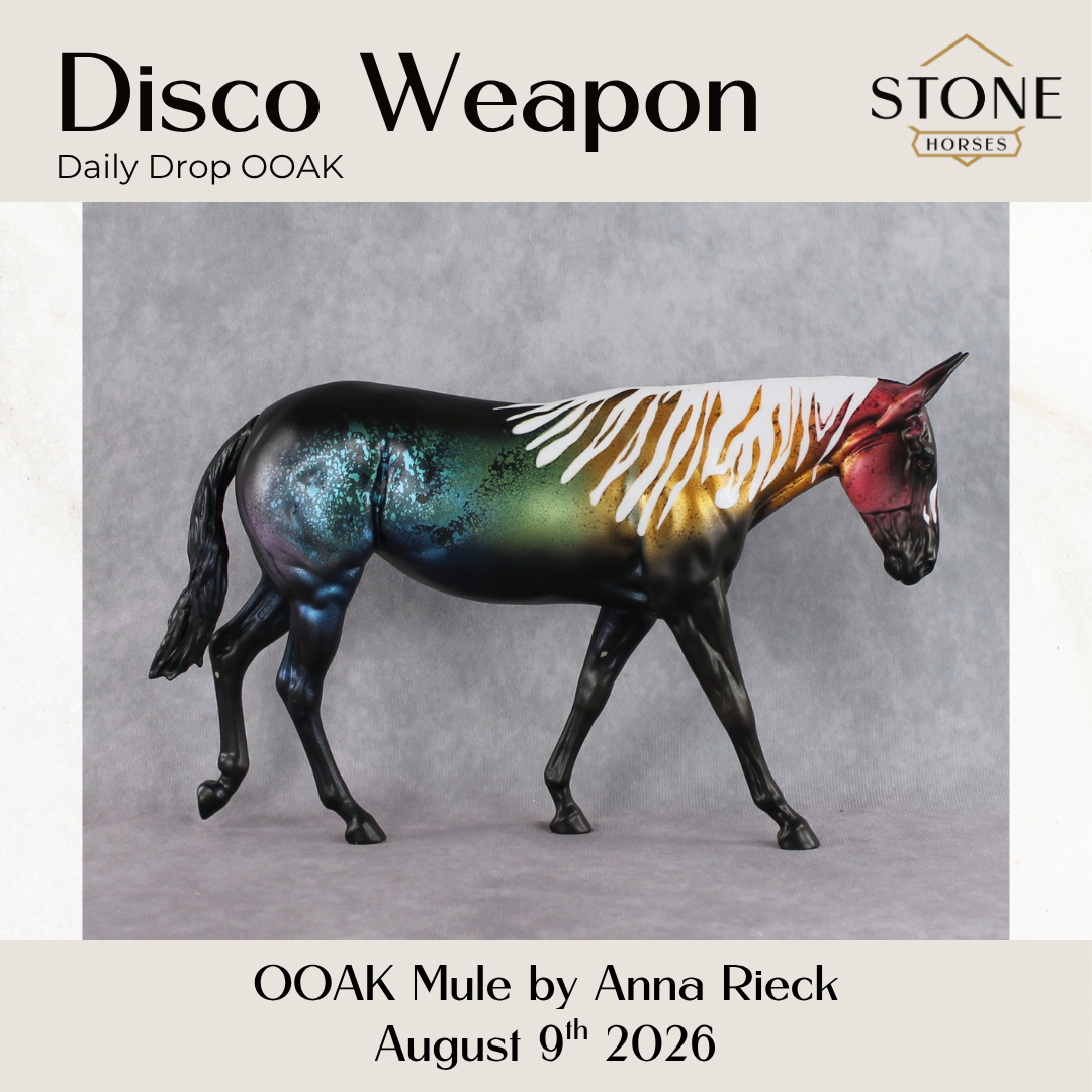 Disco Weapon OOAK Large Mule by Anna Rieck DDOOAKs26