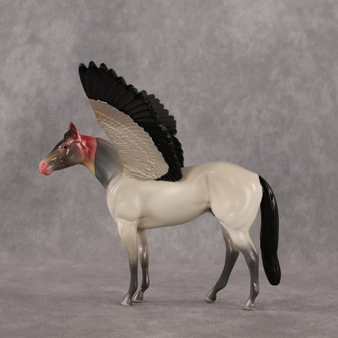 Donald OOAK FCM Chip Stock Horse by Angela Marleau FTF26