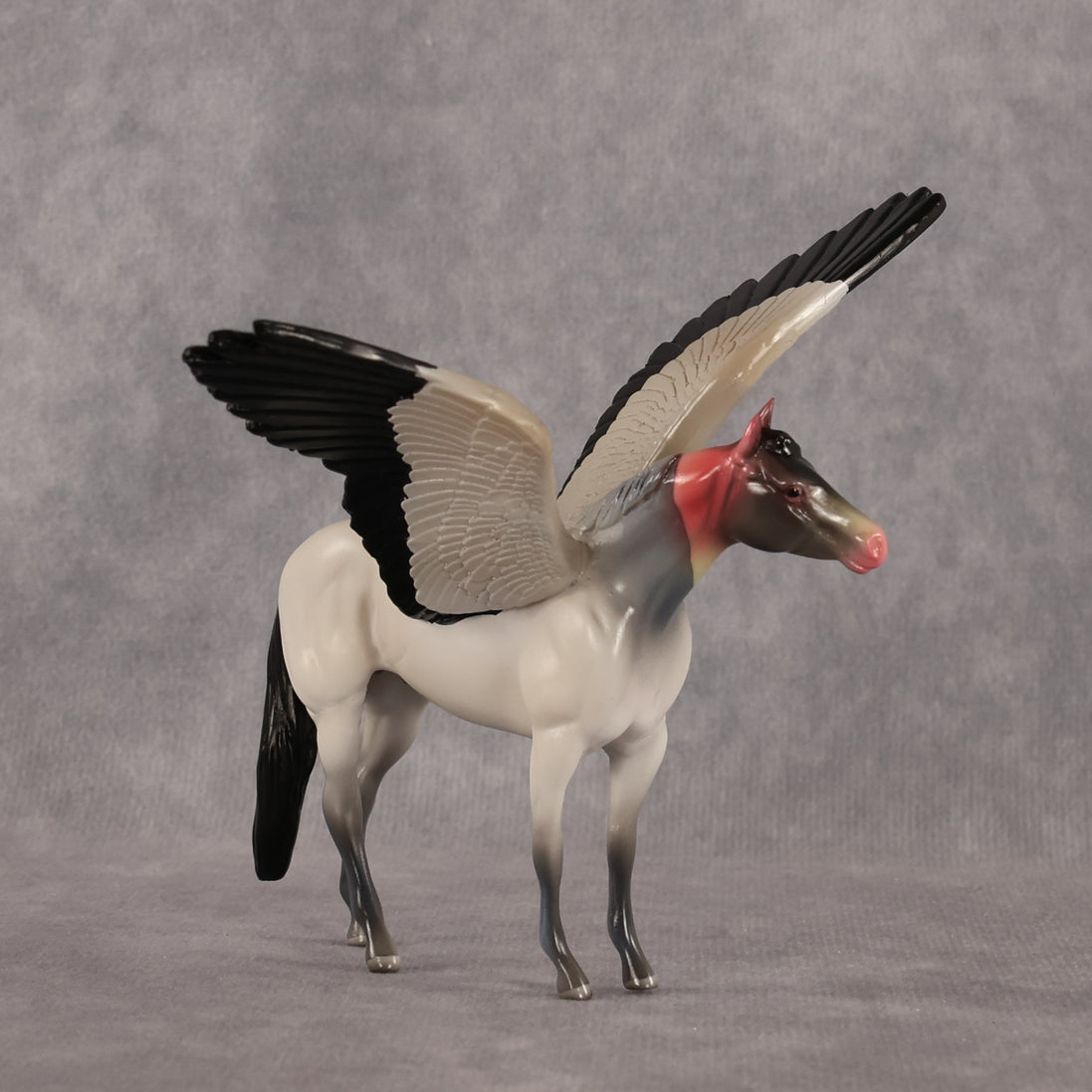 Donald OOAK FCM Chip Stock Horse by Angela Marleau FTF26