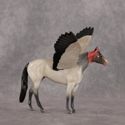 Donald OOAK FCM Chip Stock Horse by Angela Marleau FTF26