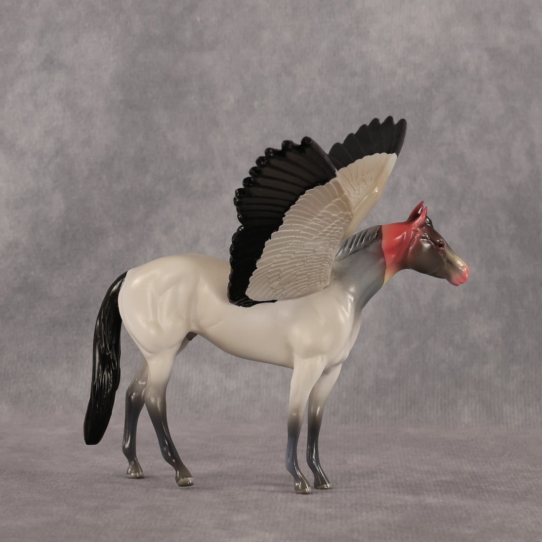 Donald OOAK FCM Chip Stock Horse by Angela Marleau FTF26