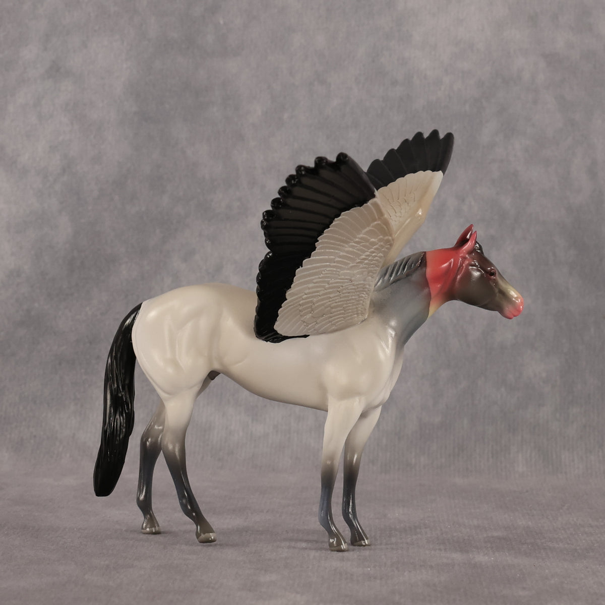 Donald OOAK FCM Chip Stock Horse by Angela Marleau FTF26
