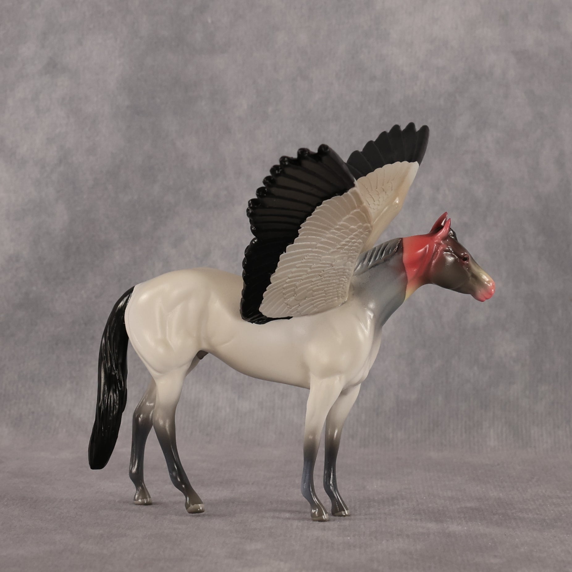 Donald OOAK FCM Chip Stock Horse by Angela Marleau FTF26