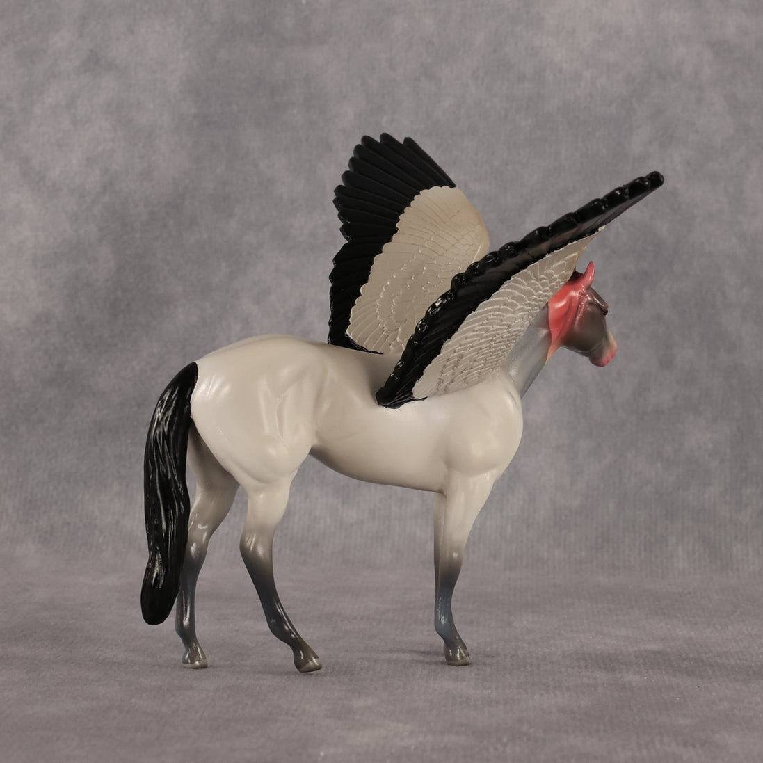 Donald OOAK FCM Chip Stock Horse by Angela Marleau FTF26