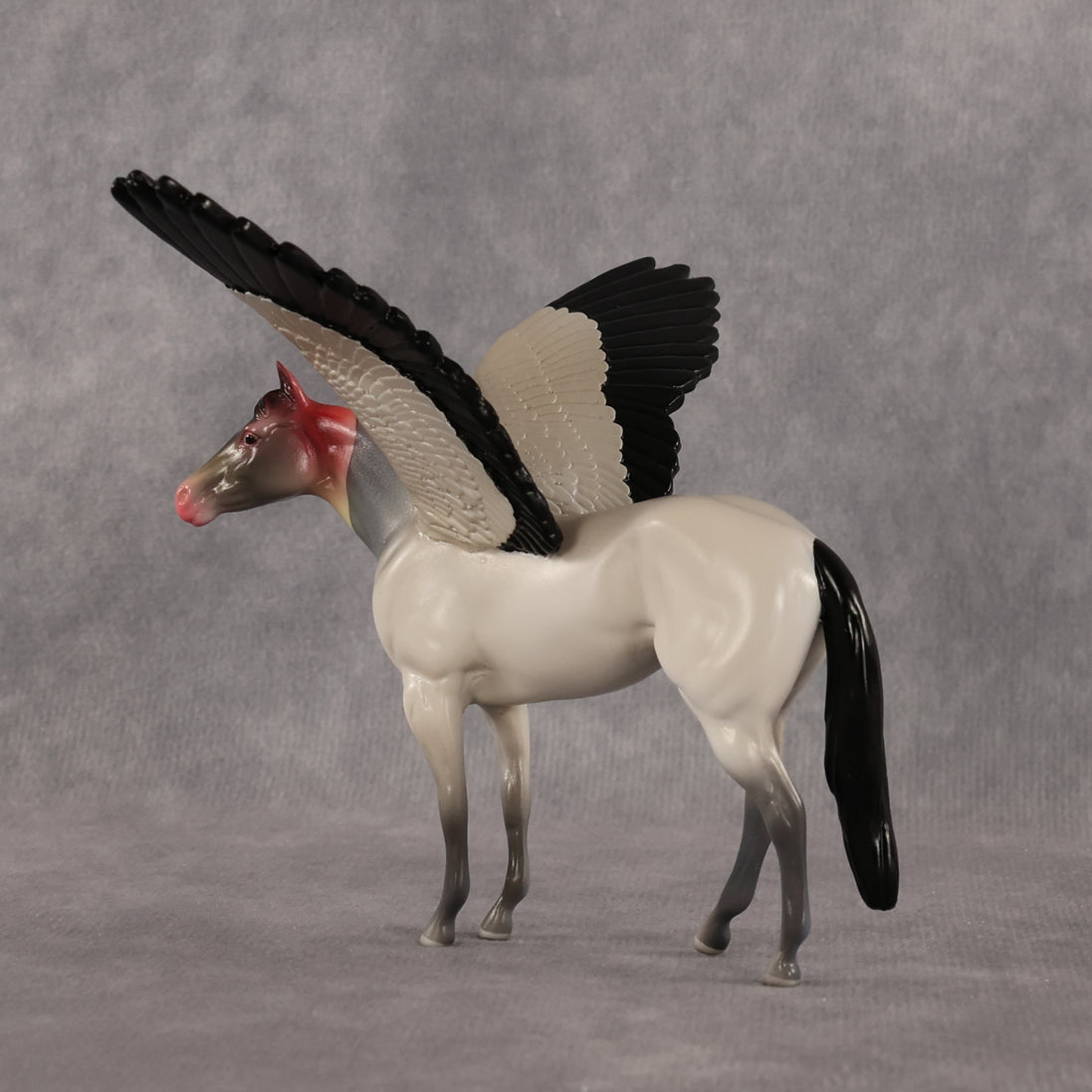 Donald OOAK FCM Chip Stock Horse by Angela Marleau FTF26