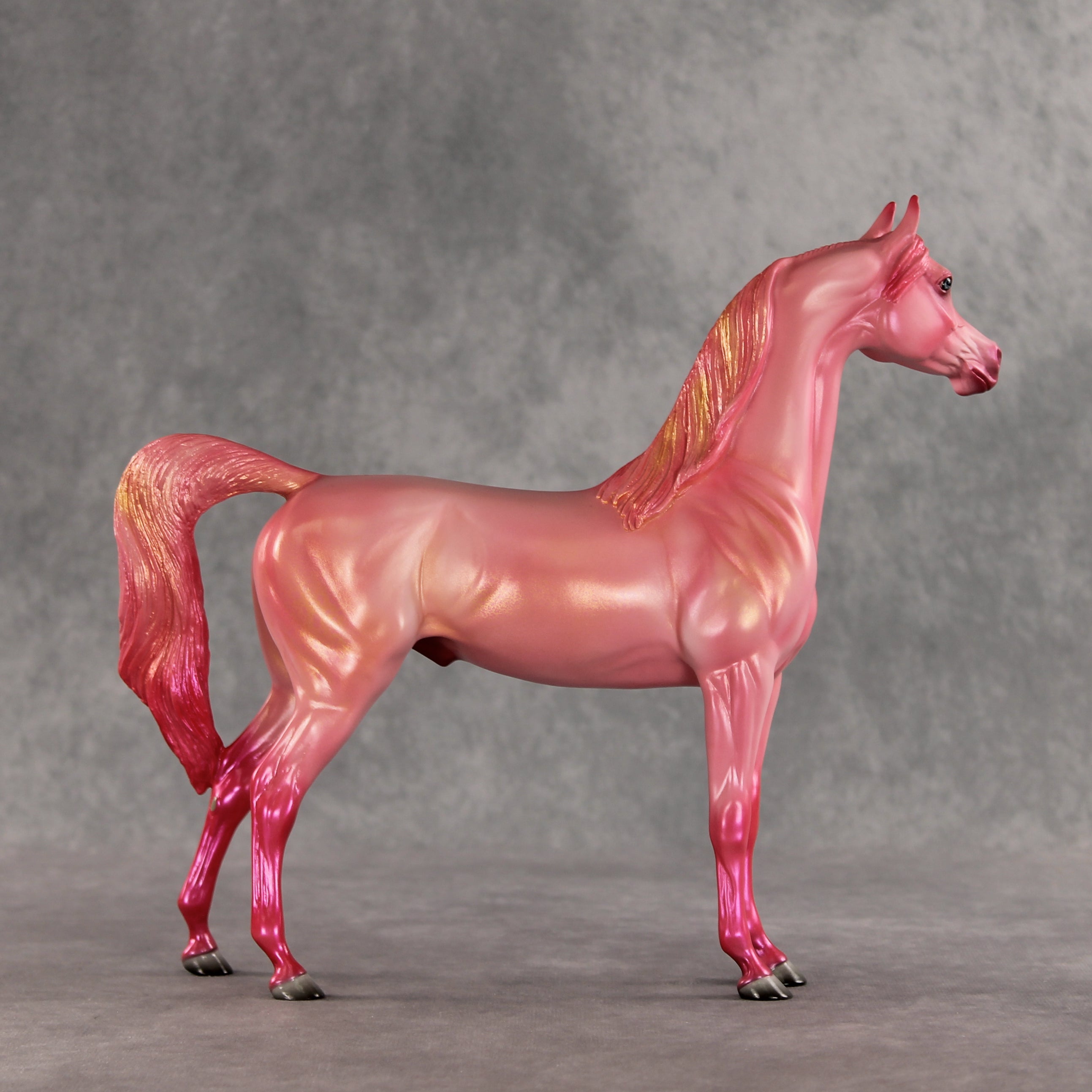 Doubly Bubbly OOAK Arabian Stallion by Angela Marleau VV26