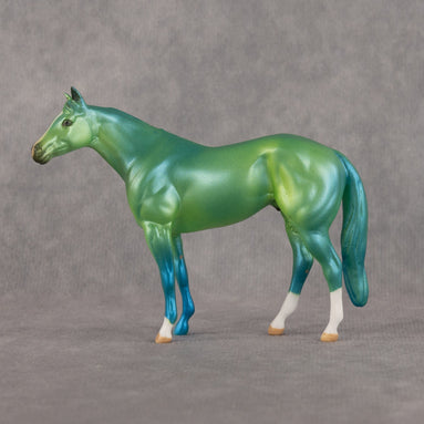 Dragonfly Wings OOAK Chip Stock Horse by Dawn Quick LHS26