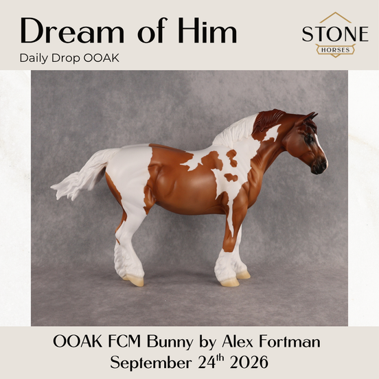 Dream of Him OOAK FCM Bunny by Alex Fortman DDOOAKs26