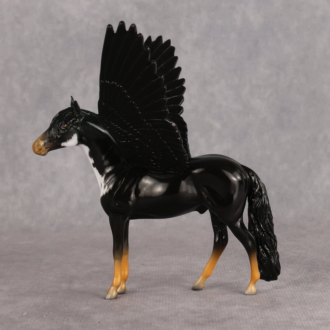 Duck Norris OOAK FCM Chip Andalusian by Angela Marleau FTF26