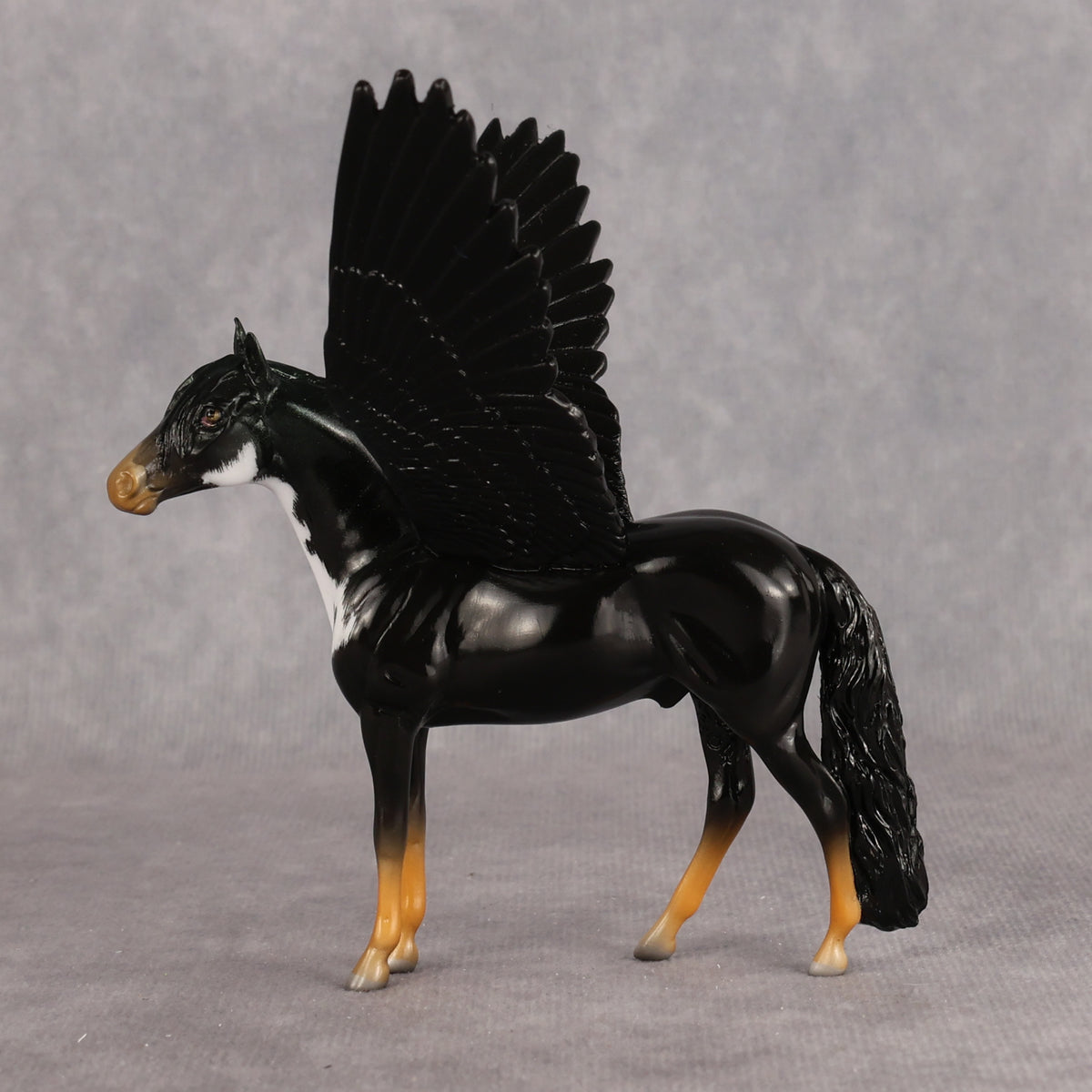 Duck Norris OOAK FCM Chip Andalusian by Angela Marleau FTF26