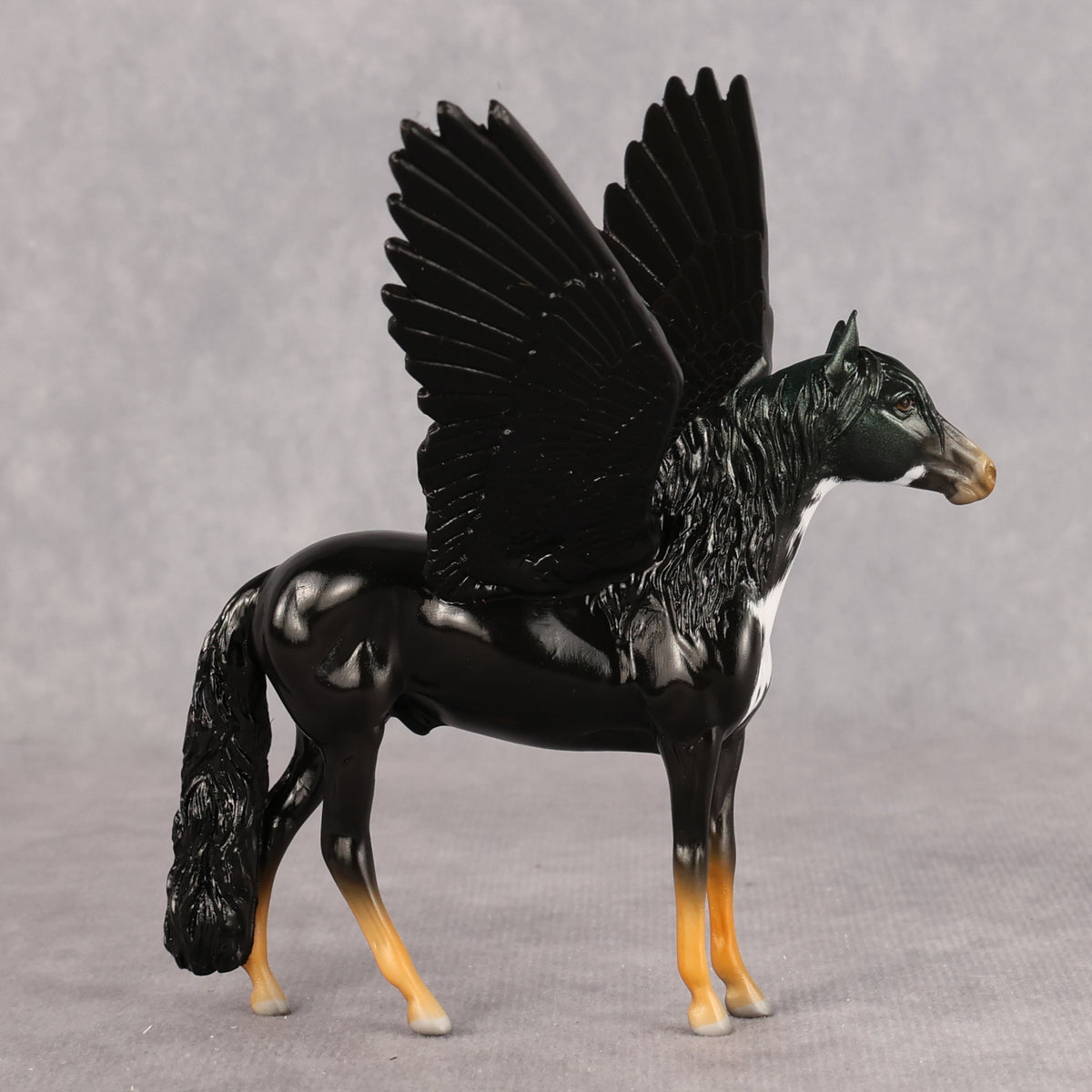 Duck Norris OOAK FCM Chip Andalusian by Angela Marleau FTF26