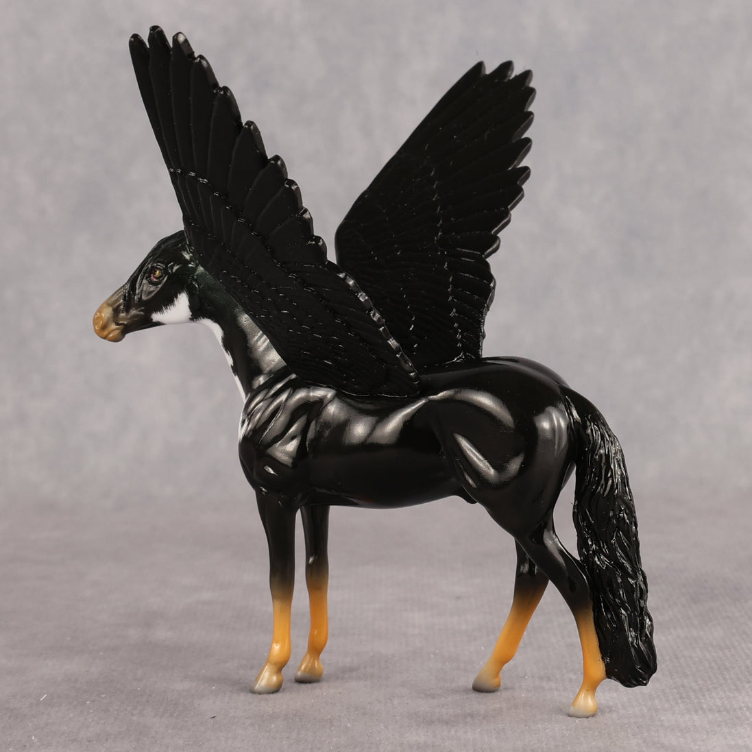 Duck Norris OOAK FCM Chip Andalusian by Angela Marleau FTF26