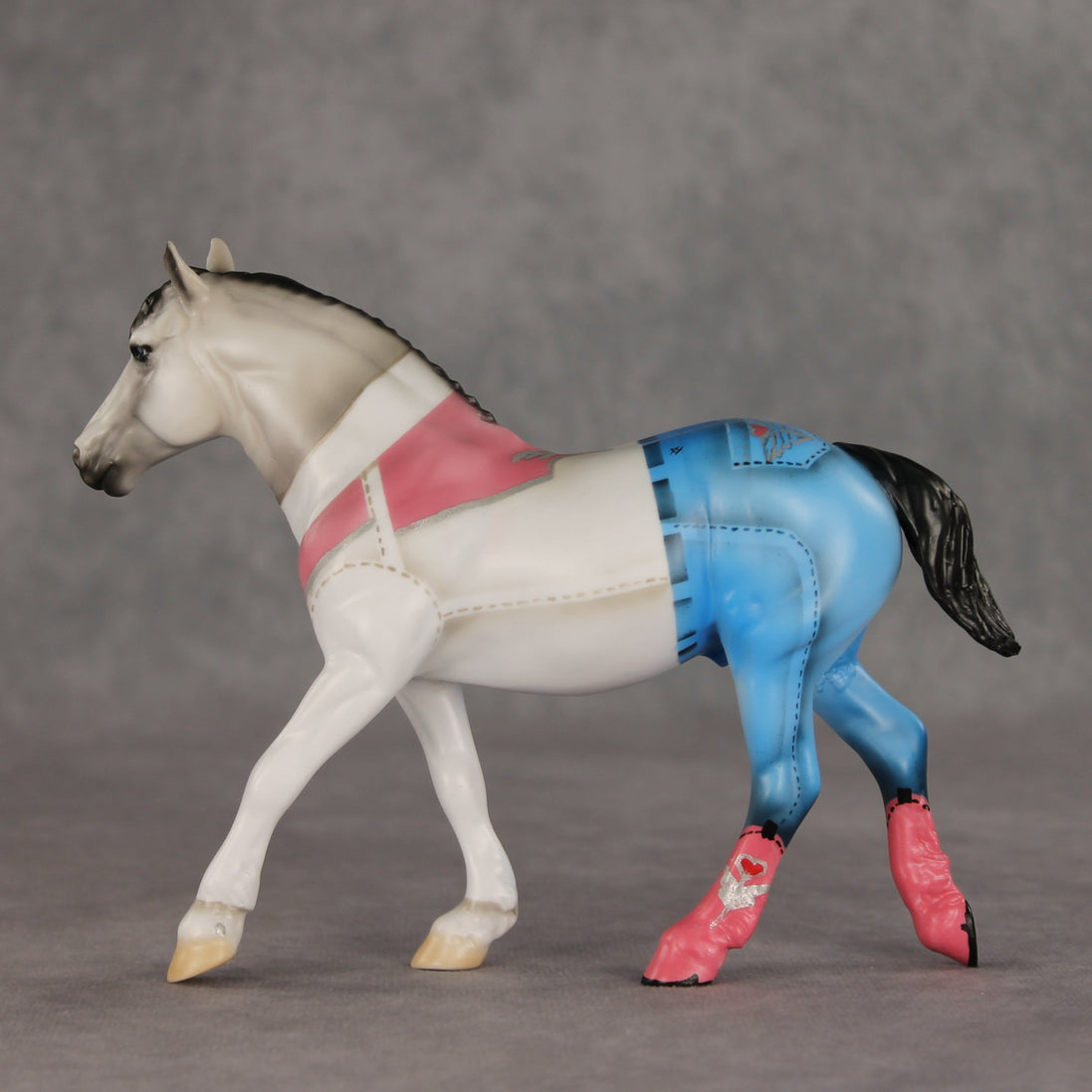 Dude Ranch Doll OOAK Pebble Drafter by Dawn Quick VV26
