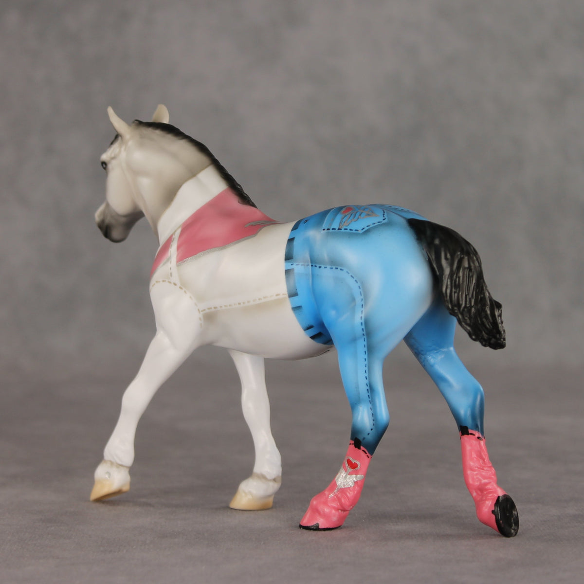 Dude Ranch Doll OOAK Pebble Drafter by Dawn Quick VV26