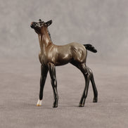 Mudflap & Dusty OOAK Chip FCM Stock Horse & Chip Foal by Anna Rieck SCD26
