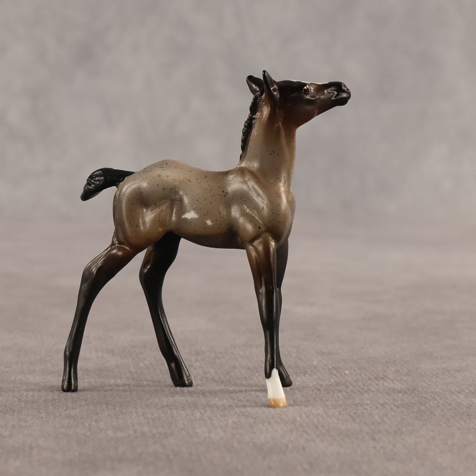 Mudflap & Dusty OOAK Chip FCM Stock Horse & Chip Foal by Anna Rieck SCD26
